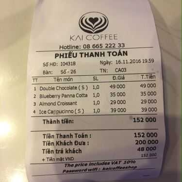 Tổng hợp- KAI Coffee