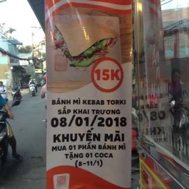 Tổng hợp- Ăn vặt Bánh Mì Kebab Torki - Lý Thường Kiệt