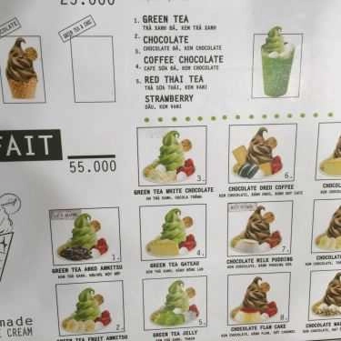 Thực đơn- Cafe Kem MoonSoft - Pico Lotte