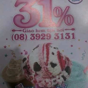 Thực đơn- Cafe Kem Baskin Robbins - Lê Văn Sỹ