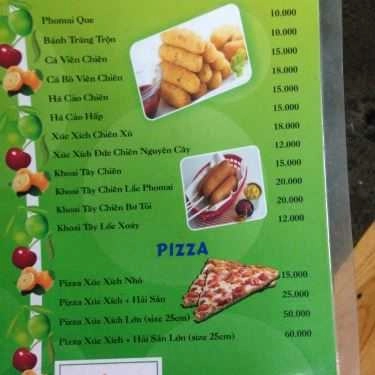 Thực đơn- Ăn vặt Kem Cây Sung