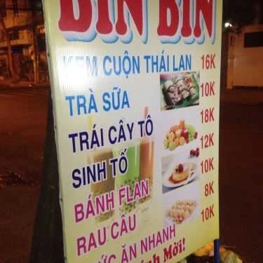 Thực đơn- Ăn vặt Kem Cuộn Binbin