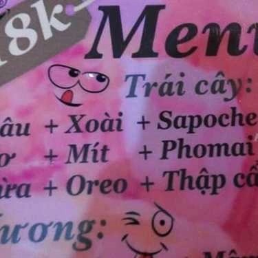 Thực đơn- Cafe Kem Cuộn Mập Mập - Phạm Văn Đồng