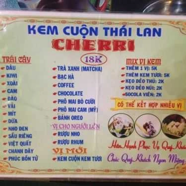 Không gian- Ăn vặt Kem Cuộn Thái Lan Cherri