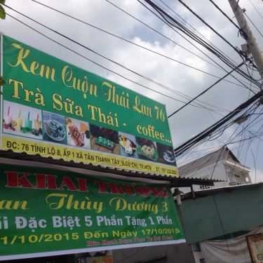 Thực đơn- Cafe Kem Cuộn Thái Lan - Tân Quy