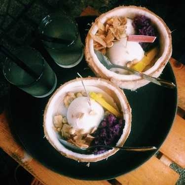 Món ăn- Cafe Kem Dừa Bangkok - Trần Hưng Đạo