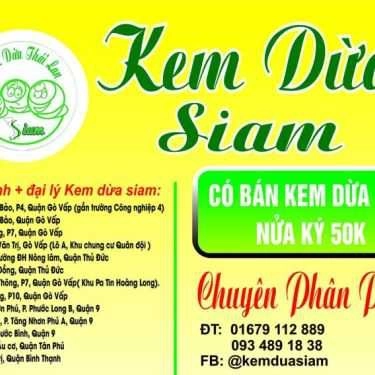 Thực đơn- Ăn vặt Kem Dừa Vỉa Hè