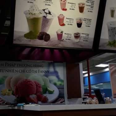 Thực đơn- Cafe Kem Fanny - Emart Gò Vấp