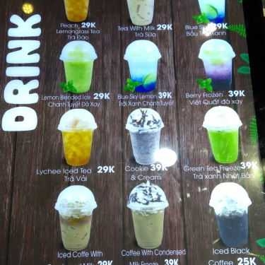 Thực đơn- Cafe Kem Hàn Quốc - Vincom Mega Mall Thảo Điền