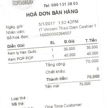 Tổng hợp- Cafe Kem Hàn Quốc - Vincom Mega Mall Thảo Điền