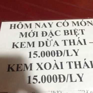 Thực đơn- Ăn vặt Kem Ký - Hải Thượng Lãn Ông