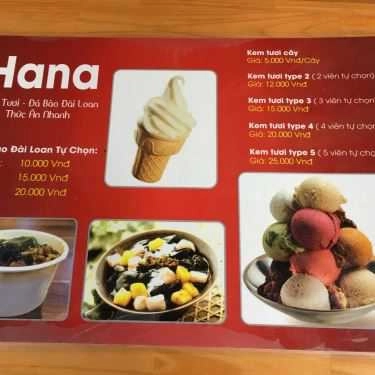 Tổng hợp- Cafe Hana - Kem Tươi, Đá Bào Đài Loan & Nước Trái Cây