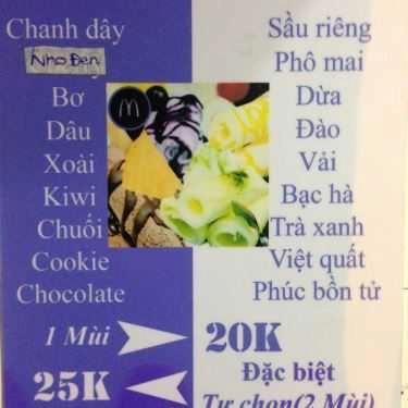 Thực đơn- Cafe Kem Xào Thailand