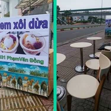 Không gian- Ăn vặt Kem Xôi Dừa