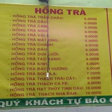 Thực đơn- Cafe Kem Xôi & Trà Sữa - Hương Lộ 2