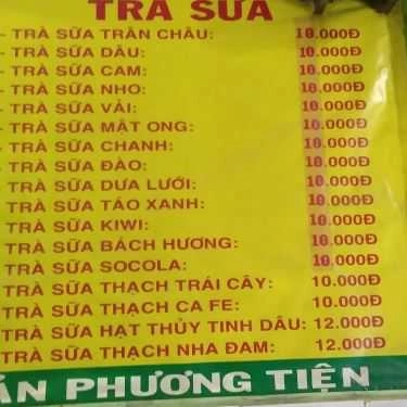 Thực đơn- Cafe Kem Xôi & Trà Sữa - Hương Lộ 2