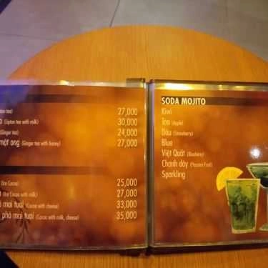 Thực đơn- Ken Coffee