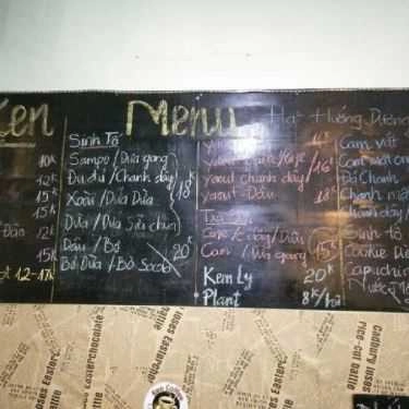 Thực đơn- Ken Coffee - Dương Quảng Hàm