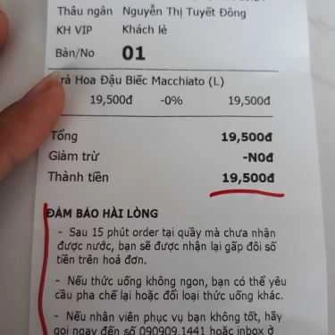 Thực đơn- Cafe Kenshin Tea - Quang Trung