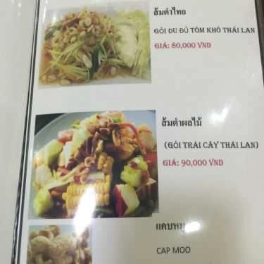 Thực đơn- Ăn vặt Khanom Thái - Chè Thái Chính Hiệu