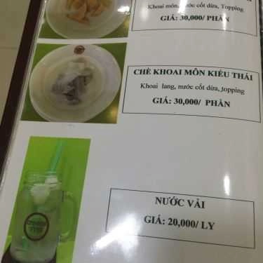 Thực đơn- Ăn vặt Khanom Thái - Chè Thái Chính Hiệu