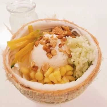 Món ăn- Cafe Khạp Khun - Kem Xôi Dừa