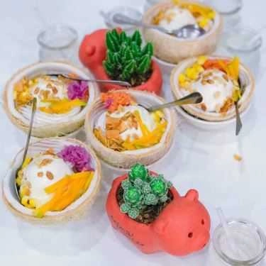 Món ăn- Cafe Khạp Khun - Kem Xôi Dừa