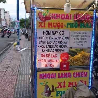 Thực đơn- Ăn vặt Khoai Lang Chiên & Sa Kê Lắc