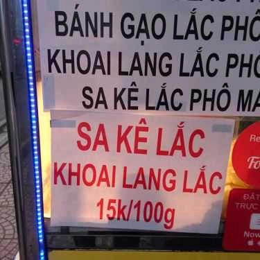 Thực đơn- Ăn vặt Khoai Lang Chiên & Sa Kê Lắc