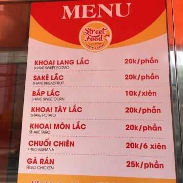 Thực đơn- Ăn vặt Khoai Lang Lắc - Thạch Lam