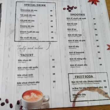 Thực đơn- Khoai Tây Cafe