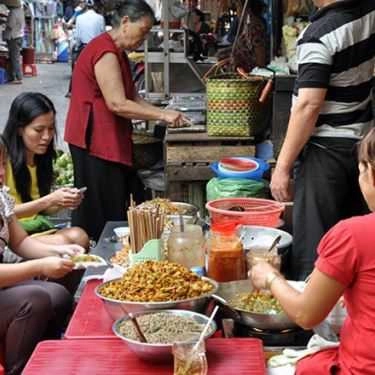 Tổng hợp- Ăn vặt Khu Ẩm Thực Chợ Bà Hoa