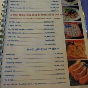 Thực đơn- Ăn vặt Khu Ẩm Thực Chợ Phan Văn Trị