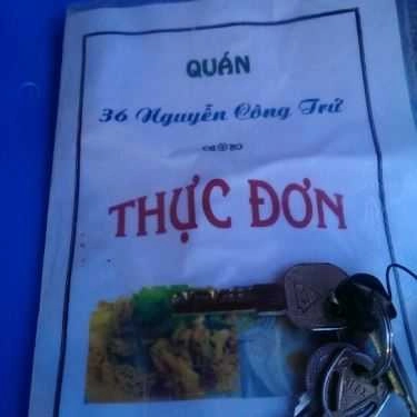 Thực đơn- Ăn vặt Khu Ăn Uống Nguyễn Công Trứ