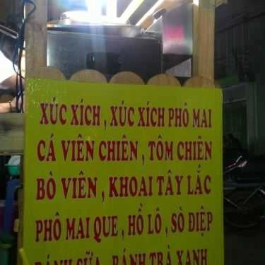 Thực đơn- Ăn vặt Khu Ăn Uống Nguyễn Công Trứ