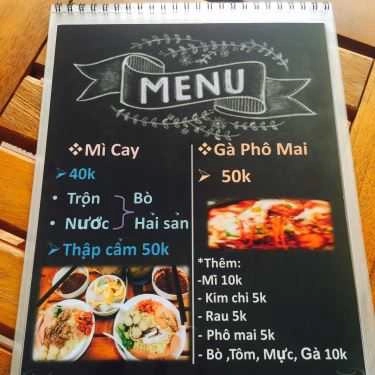Thực đơn- NP Quán - Các Món Ăn Vặt