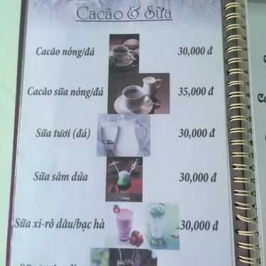 Thực đơn- Kim Cafe - Hát Với Nhau