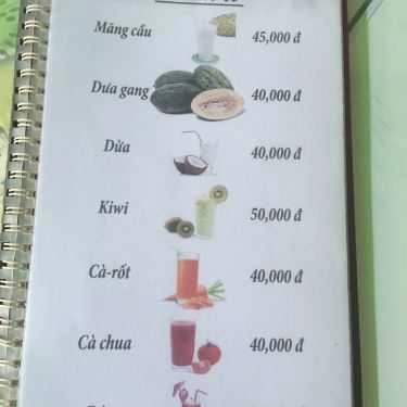 Thực đơn- Kim Cafe - Hát Với Nhau