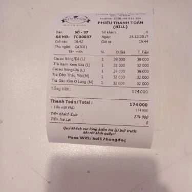 Tổng hợp- Cafe Kim O Long - Tea & Food Express - Hồng Đức