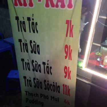 Thực đơn- Ăn vặt Trà Sữa Kit Kat - Nguyễn Trãi