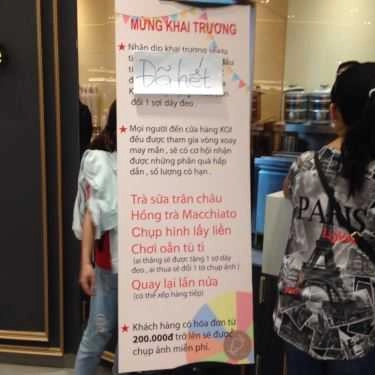 Tổng hợp- Koi Thé Café - AEON Mall Bình Tân