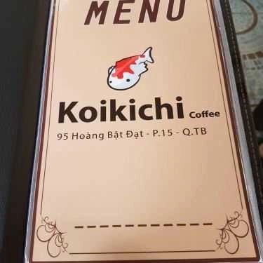 Thực đơn- KoiKichi Coffee