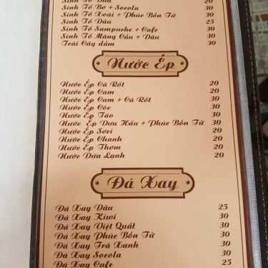 Thực đơn- KoiKichi Coffee