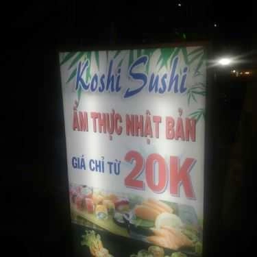 Thực đơn- Ăn vặt Koshi Sushi