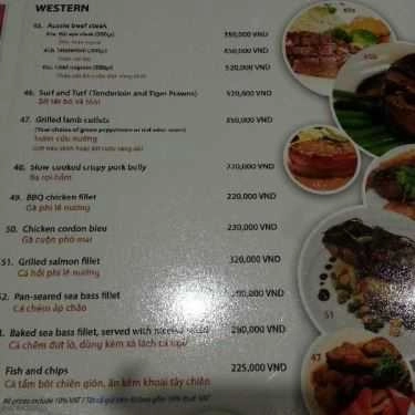 Thực đơn- Quán Ăn KOTO Saigon Training Restaurant