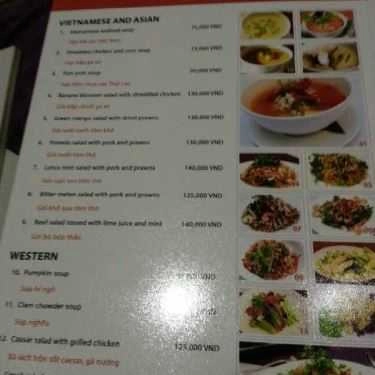 Thực đơn- Quán Ăn KOTO Saigon Training Restaurant