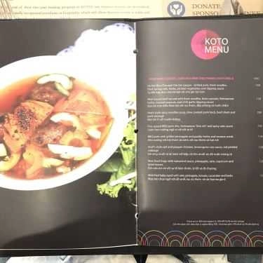 Thực đơn- Quán Ăn KOTO Saigon Training Restaurant