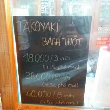 Thực đơn- Ăn vặt Kuma Super Takoyaki