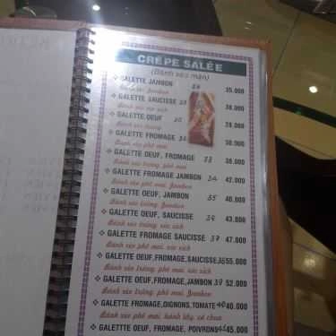 Thực đơn- Cafe L'art Glacier - Kem Trái Cây Tự Nhiên