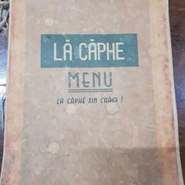 Thực đơn- Là Càphe - HAGL 3 New Sài Gòn